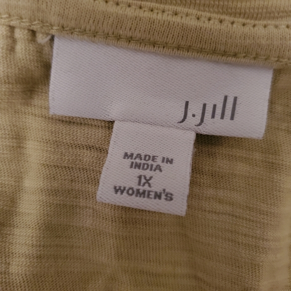 J Jill v-neck tunic 1X - Picture 5 of 6